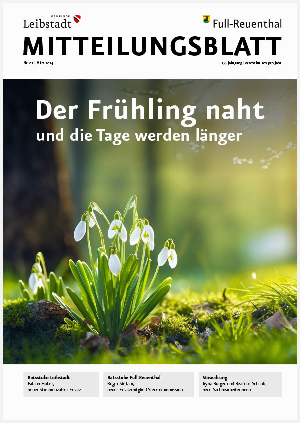 Mitteilungsblatt März 2024