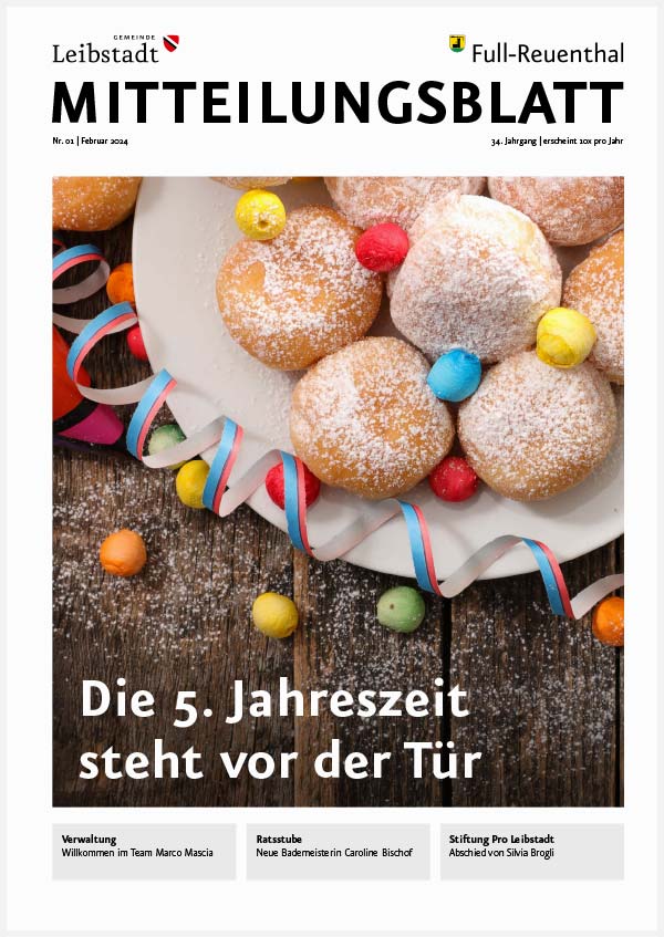 Mitteilungsblatt Februar 2024