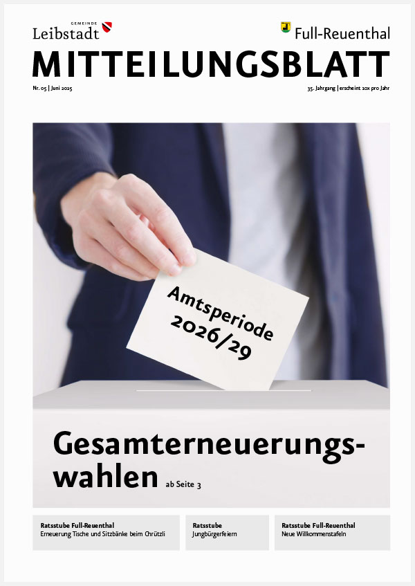 Mitteilungsblatt Juni 2025