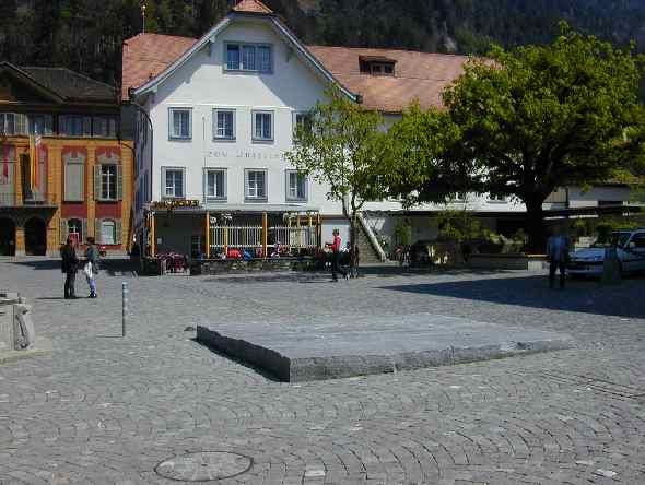 Ulrich Rückriem 1998
Steinplastik
Unterer Lehnplatz