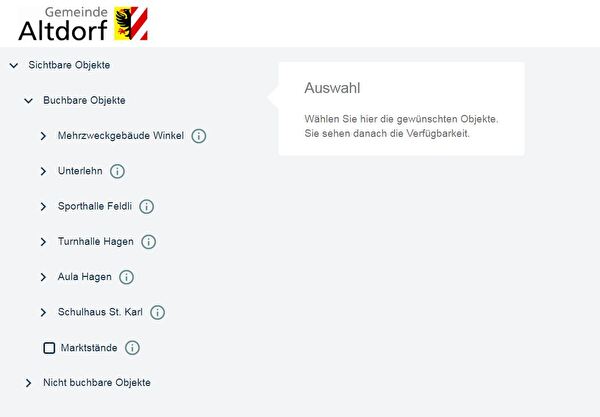Reservationsprogramm