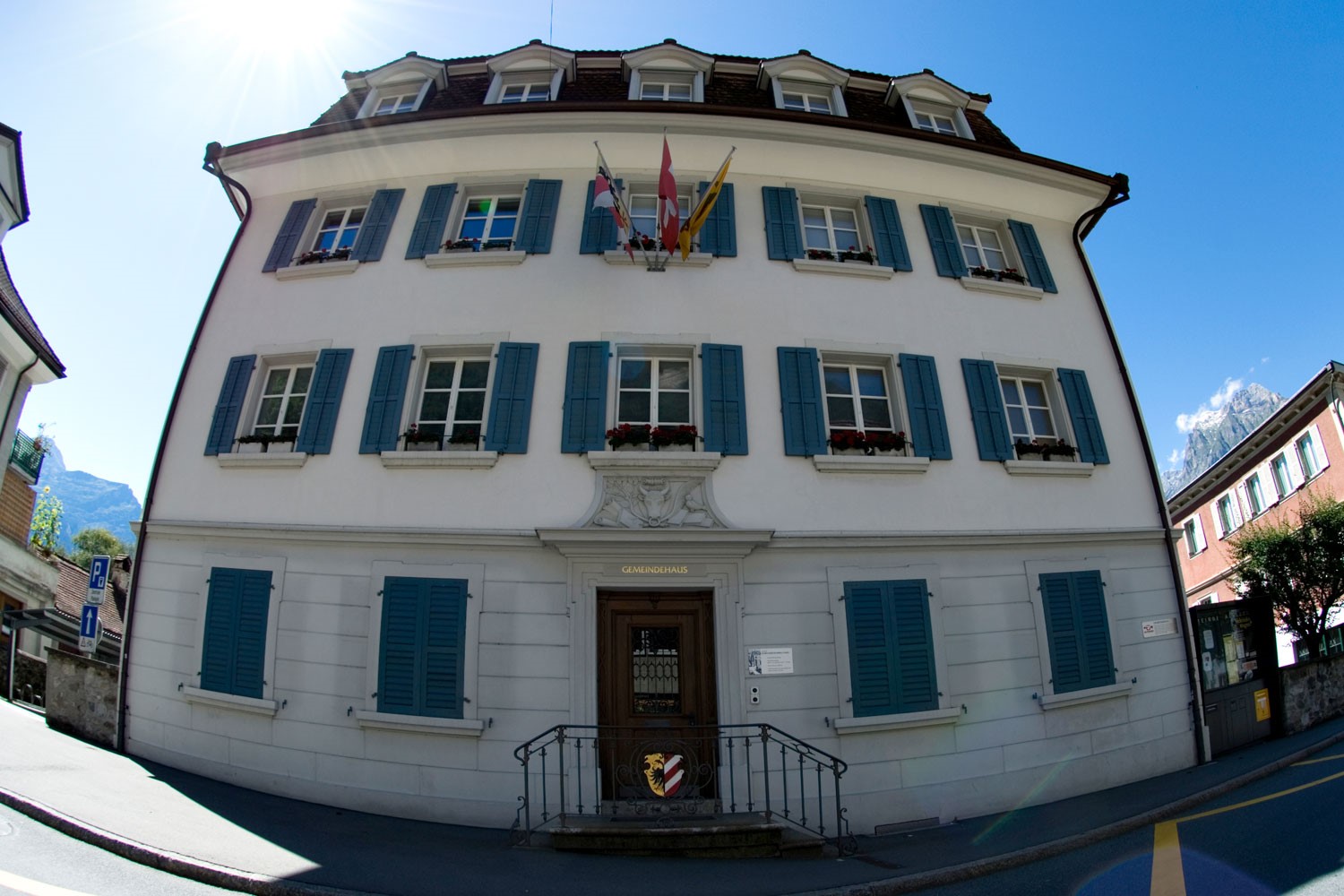 Gemeindehaus an der Tellsgasse