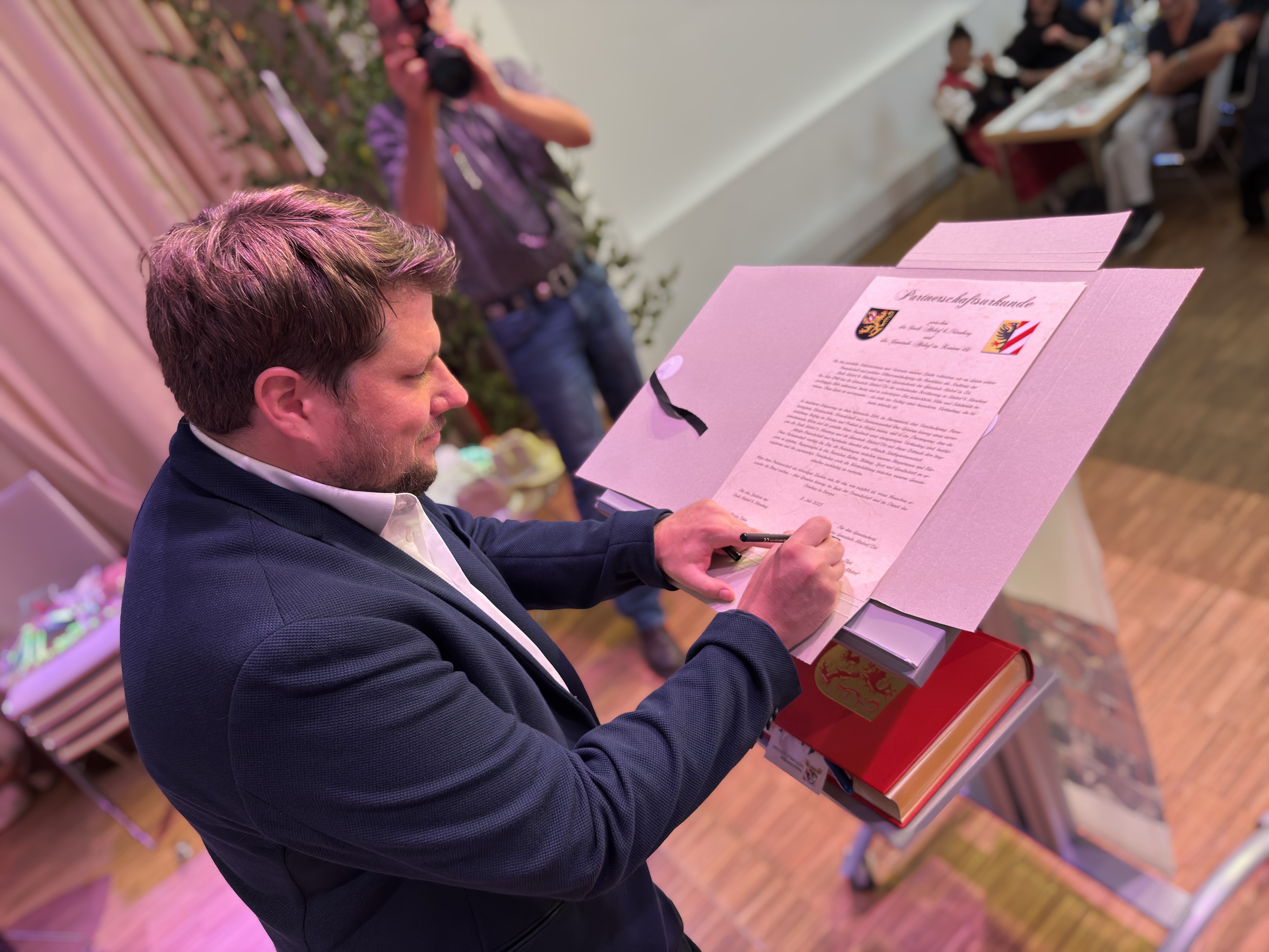 Sebastian Züst Urkunde