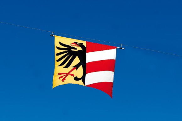 Das Wappen der Gemeinde Altdorf.