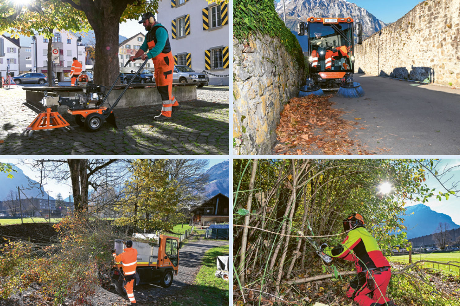 Werkdienst in Aktion