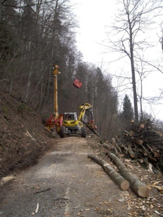 Aufarbeiten von Holz