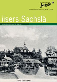 Iisers Sachslä Nr. 1-2025