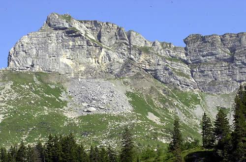 Höchster Punkt der Gemeinde Sachseln, 2'254 Meter über Meer. 