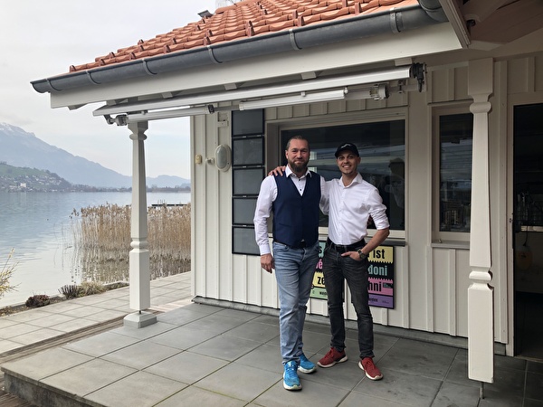 Marco Kellner (links) und Kay Zumstein