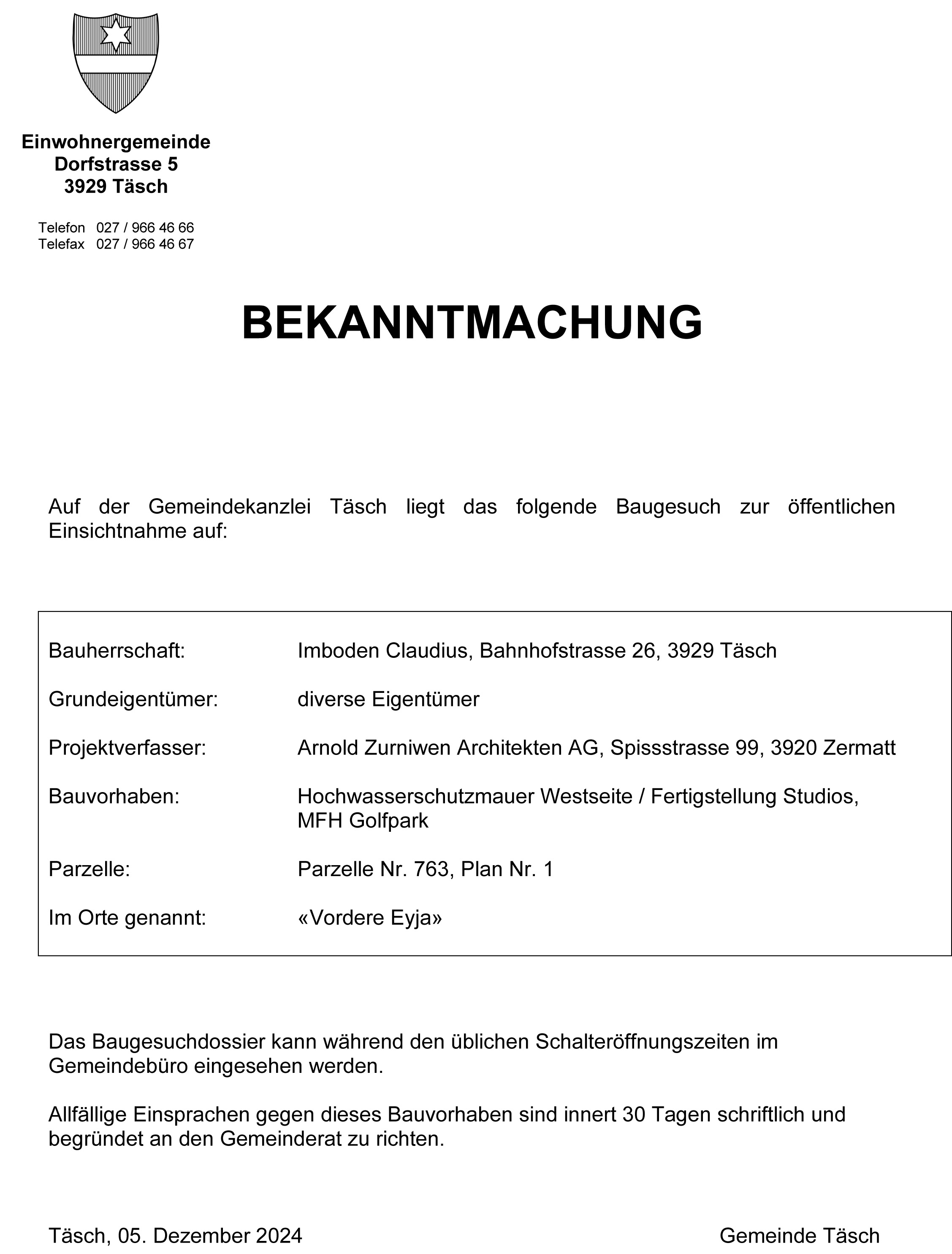 Baugesuch