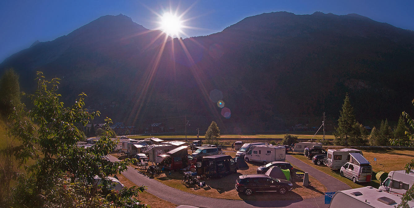 Bild vom Camping Alphubel in Täsch