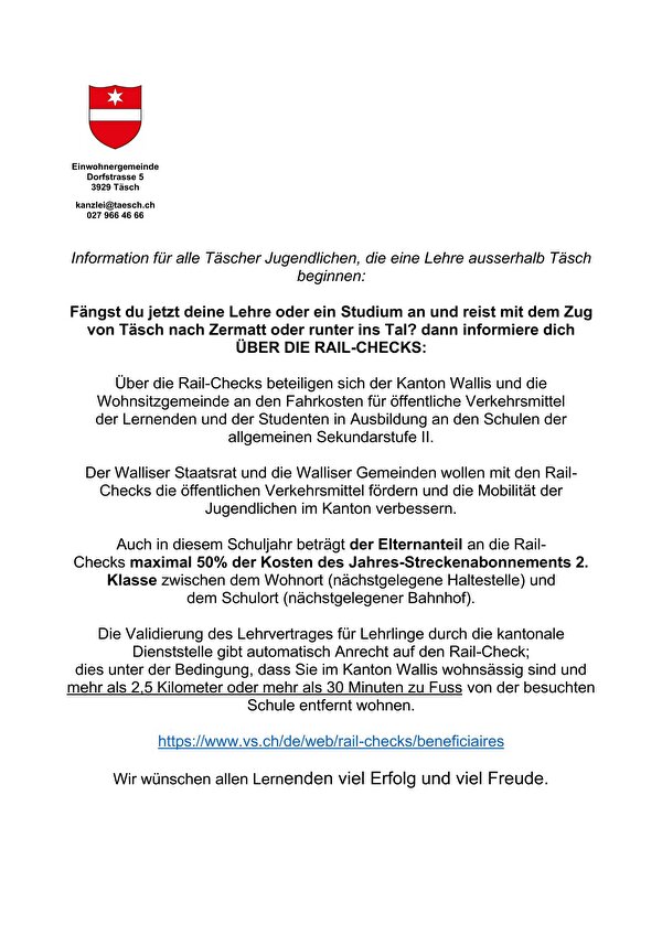 Flyer Railcheck.
