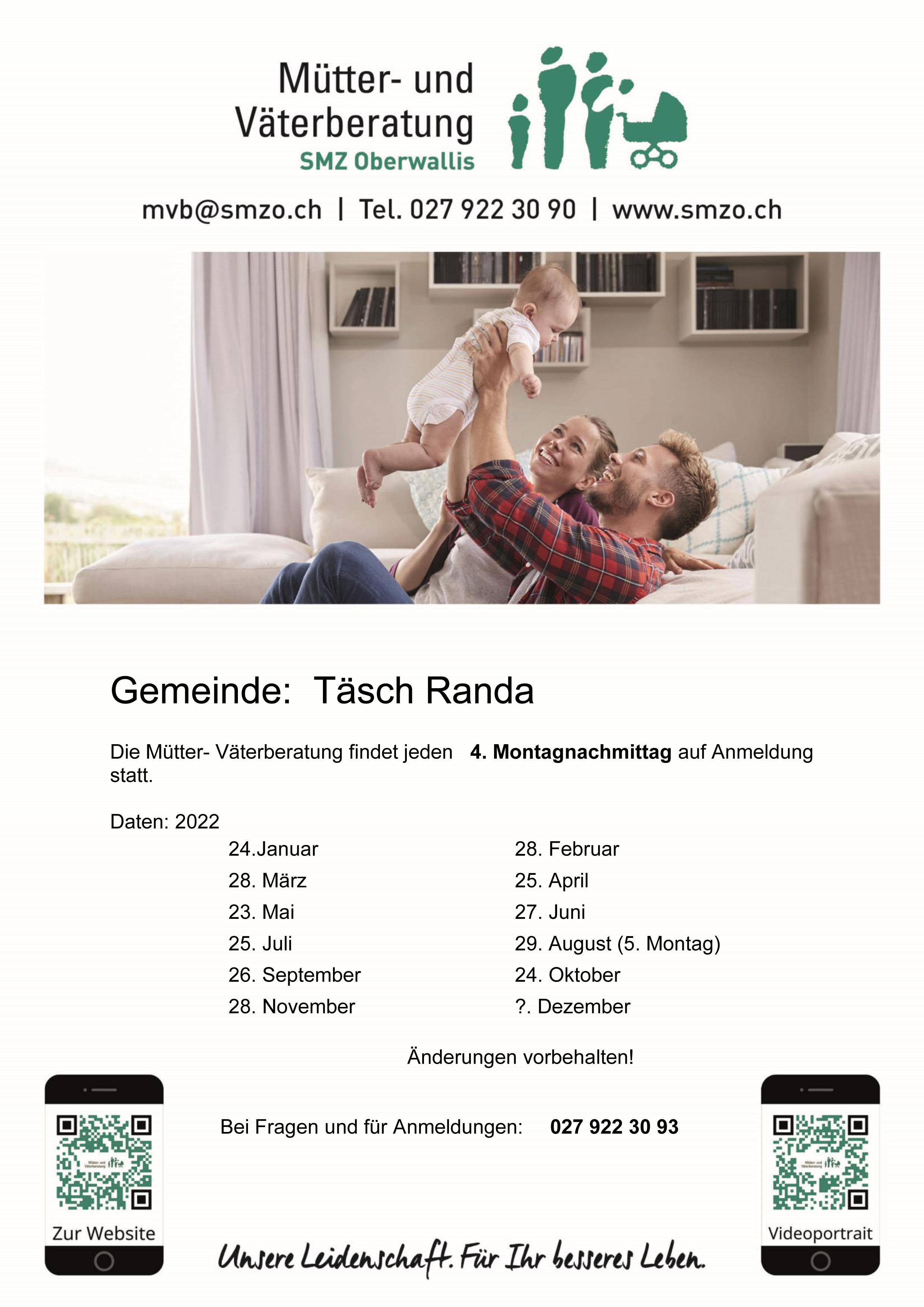 Mütter- und Väterberatung Oberwallis