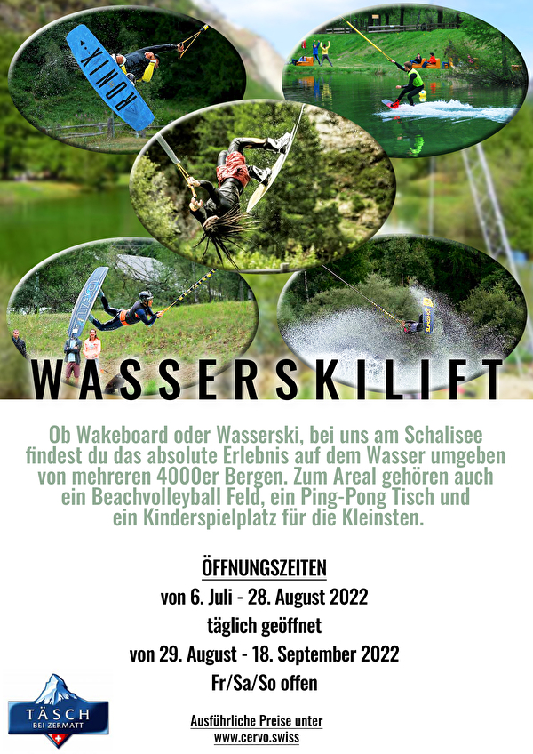 Wasserskilift am Schalisee