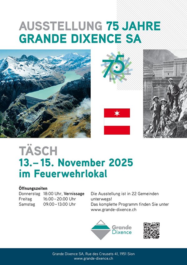 Ausstellung 75 Jahre Grande Dixence SA