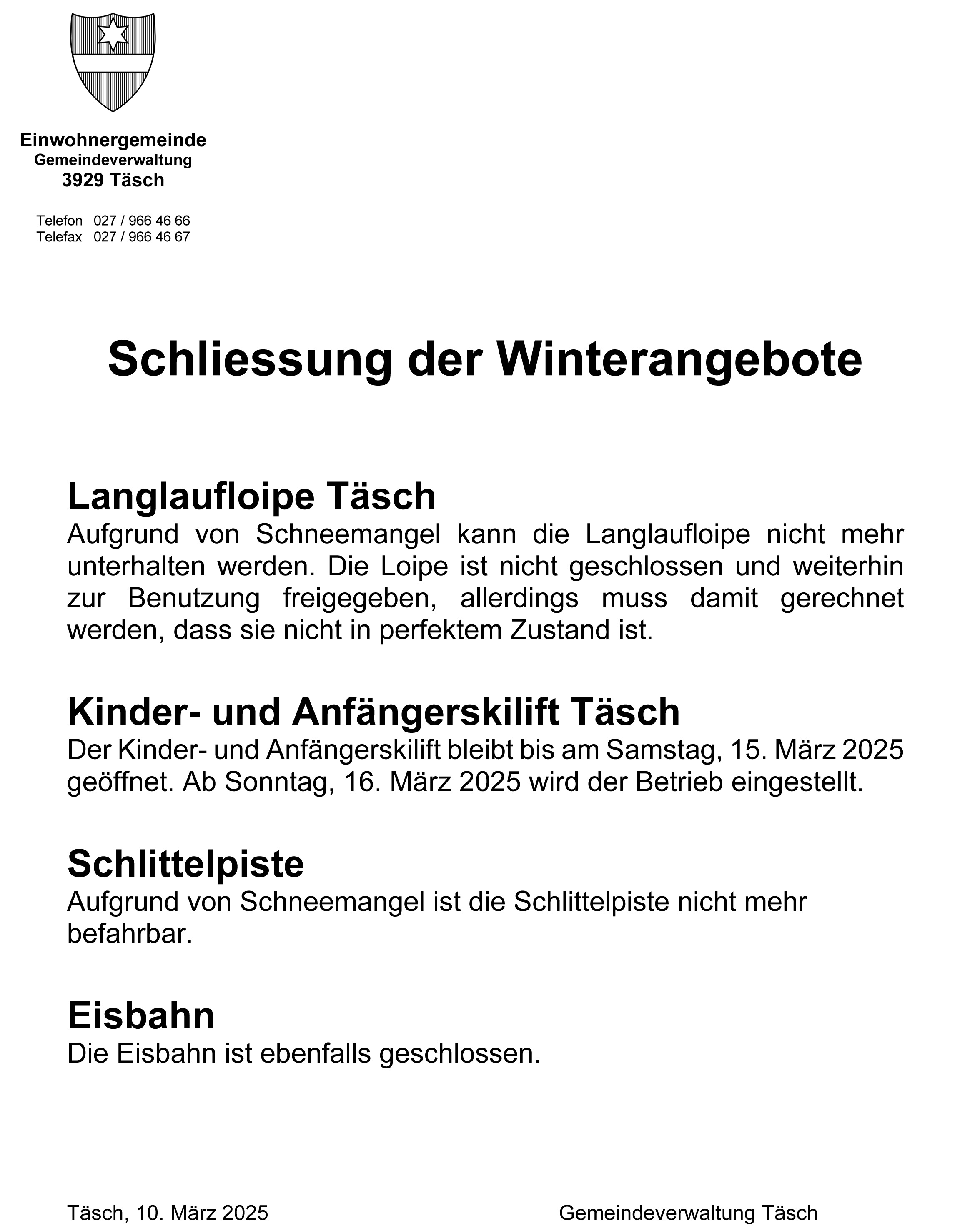 Winterangebote