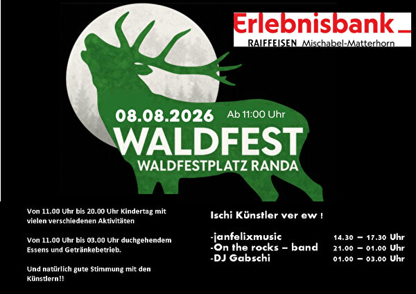 Waldfest Randa 2026