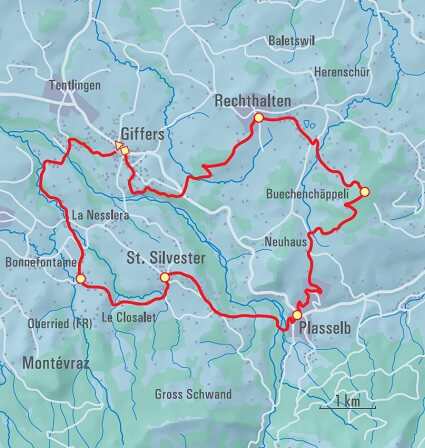 Bild Wanderroute