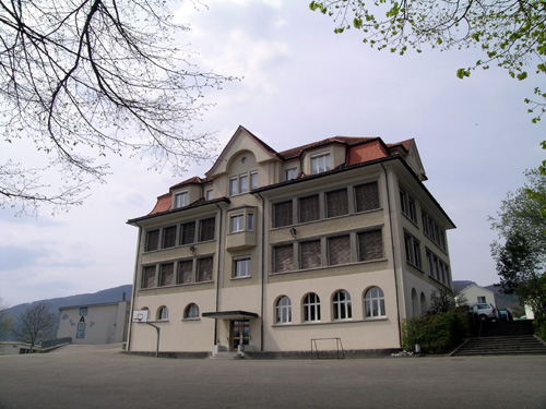 Aula Schulhaus 1912