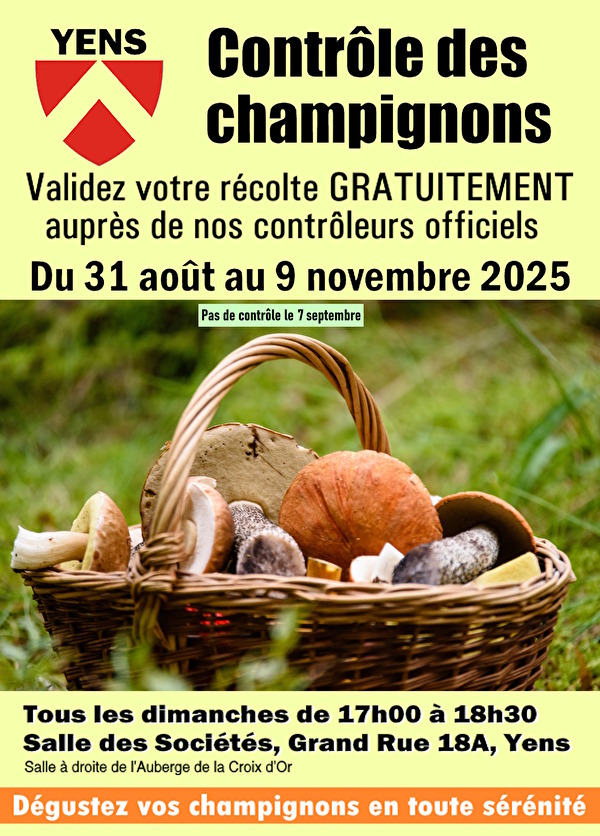 flyer contrôle champignons