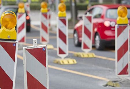 Verkehrssignale auf der Strasse