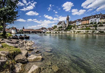 Blick an die Reussfront