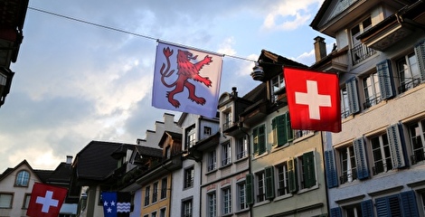 Flaggen in Bremgarten