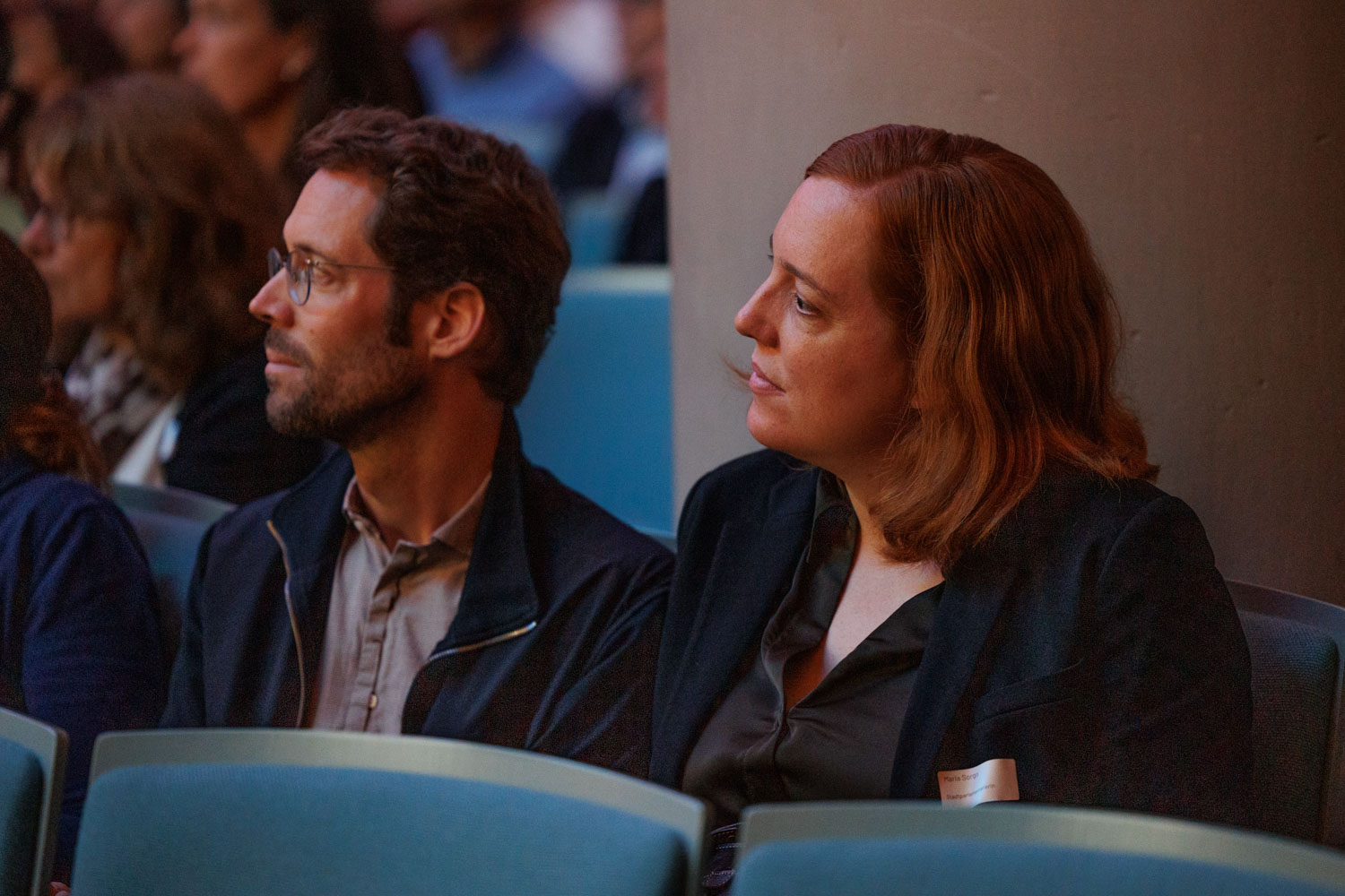 Andreas Daurù (Kantonsrat) und Maria Sorgo (Stadtparlamentarierin und alt Gemeinderatspräsidentin, beide SP)