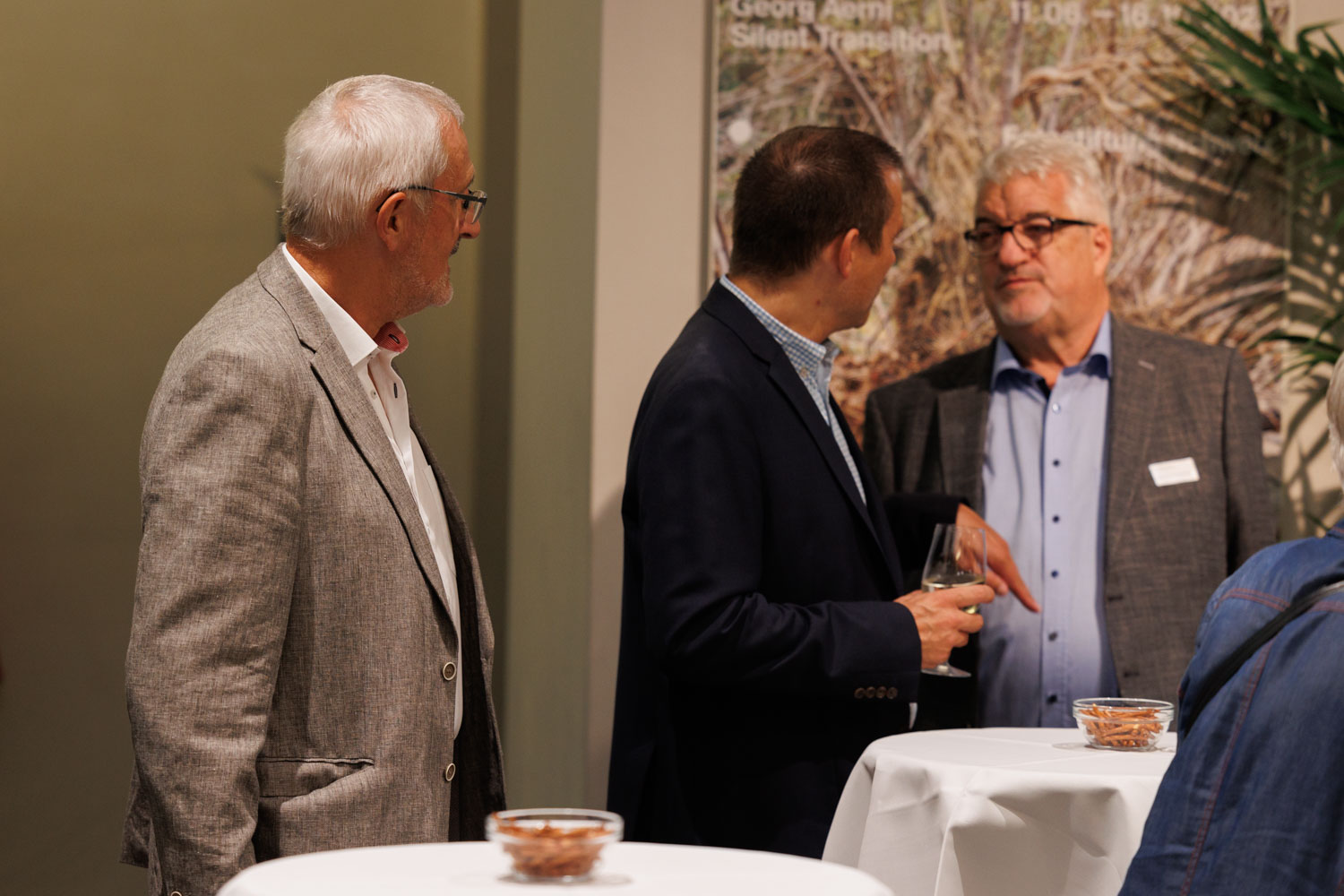 Von links: Walter Bosshard (ehem. stv. Stadtschreiber), Michael Scholz (Informationschef), Georg Ludwig (ehem. Leiter Finanzkontrolle)