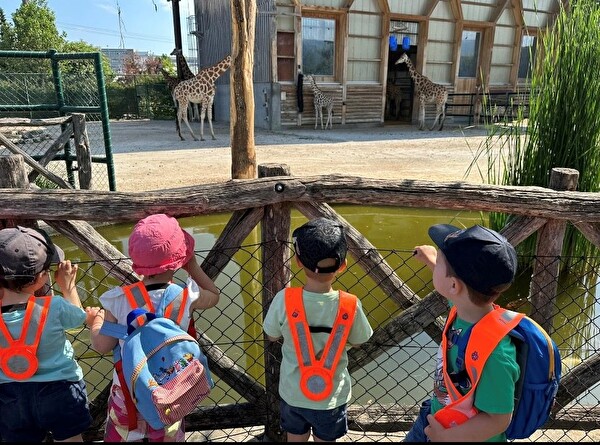Die ganz Kleinen auf Zoobesuch