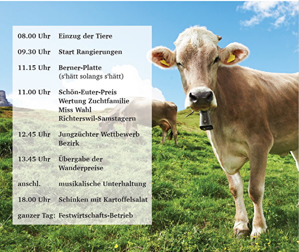 viehschau richterswil samstagern 2023