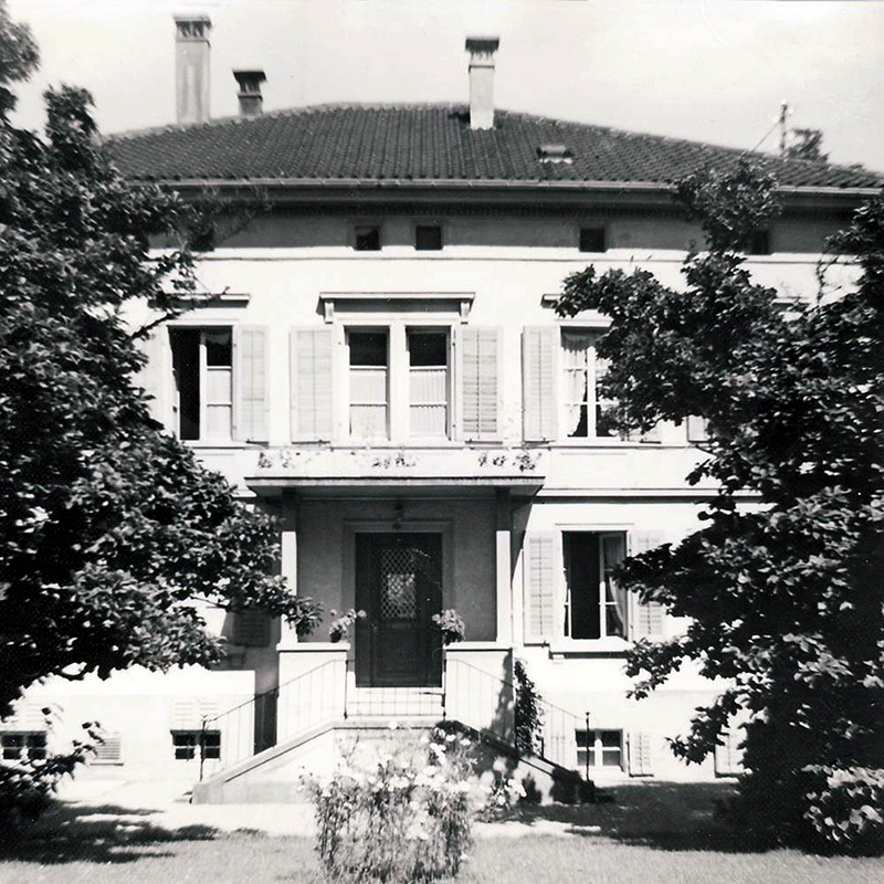 Waisenhaus Richterswil, Bild aus den 1950er-Jahren