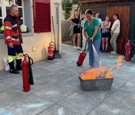 Brandschutz-Weiterbildung für KITA-Mitarbeitende
