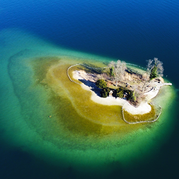 Insel Schönenwirt vor Richterswil 