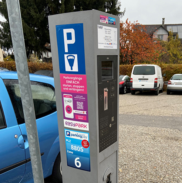 Bargeldlos Parkieren mit dem Smartphone