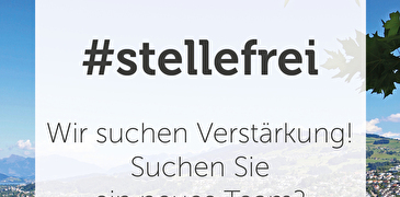 #stellefrei, offene Stellen Gemeinde Richterswil