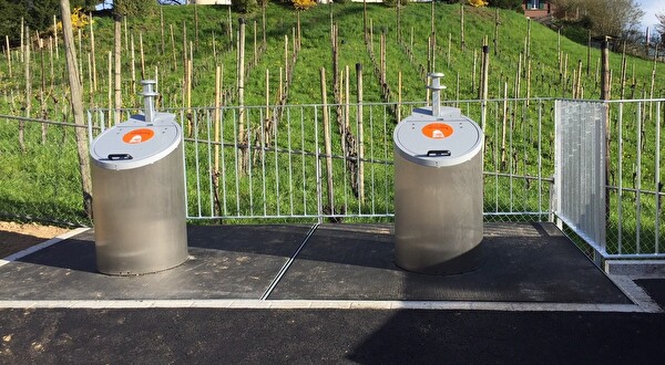 Unterflurcontainer für Gebührensäcke