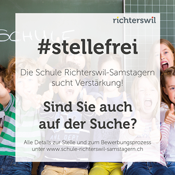 Offene Stelle bei der Schulverwaltung Richterswil