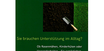 Ansicht Flyer Sackgeldjobs der Jugendarbeit