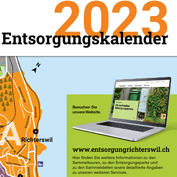 Richterswil - Entsorgungskalender 2023 Bald In Ihrem Briefkasten!