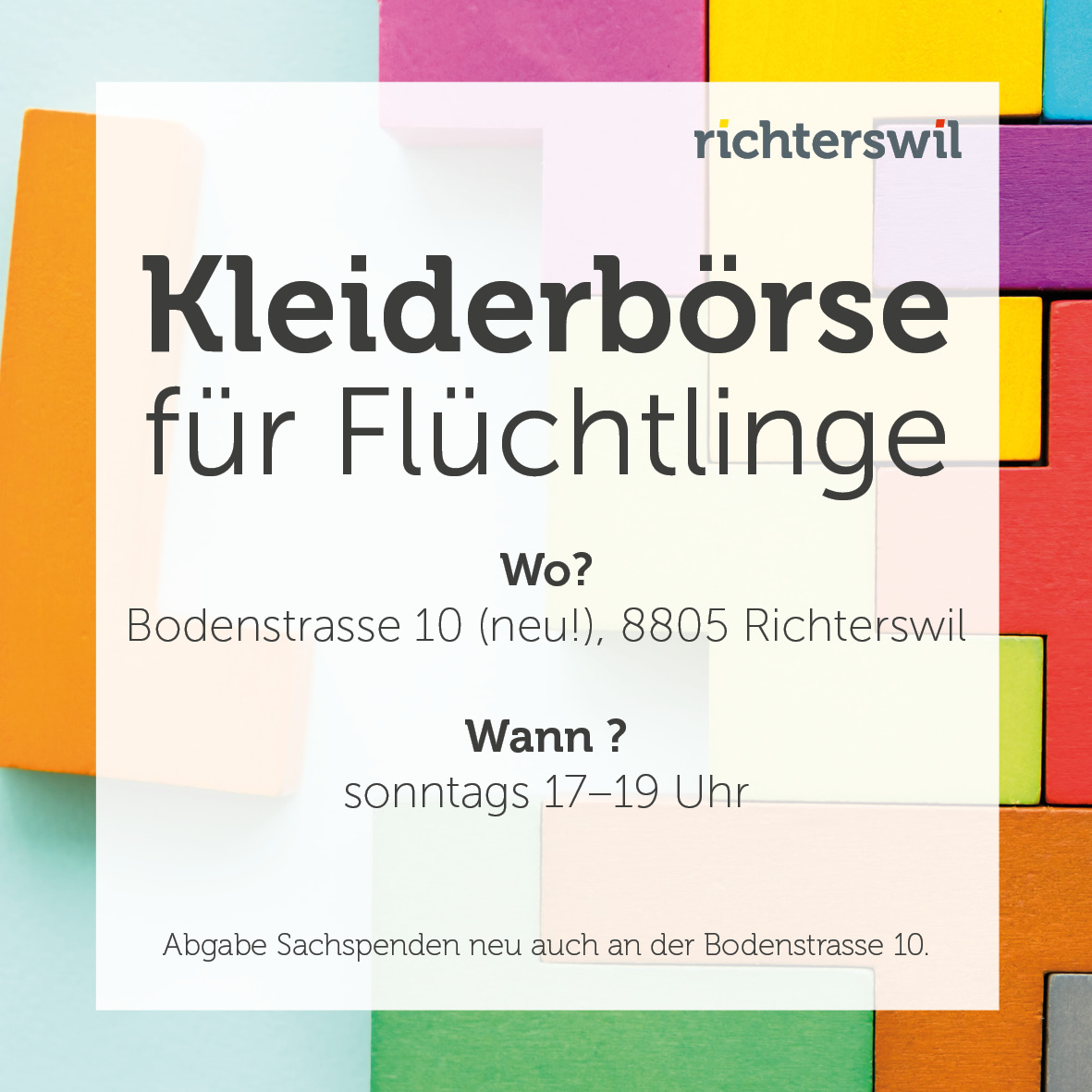 Kleiderbörse Flüchtlinge