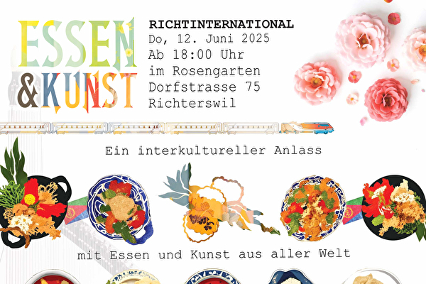 Plakat zu Anlass RichtInternational 2025. Ein interkulturelles Fest.