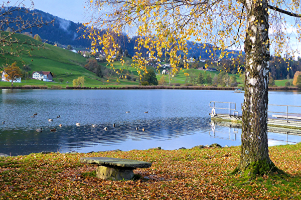 Hüttnersee, Foto: Bruno Füchslin
