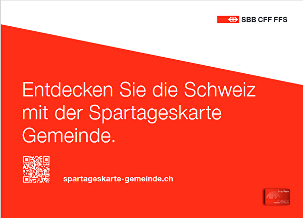 Spartageskarte Gemeinde