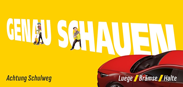 Stoppen für Schulkinder