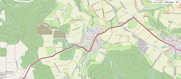 Route Tour de Suisse
