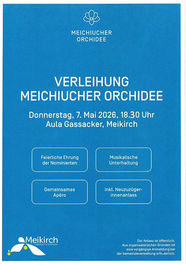 Meichiucher Orchidee