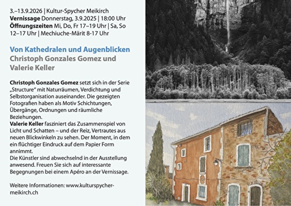 Ausstellung: Von Kathedralen und Augenblicken