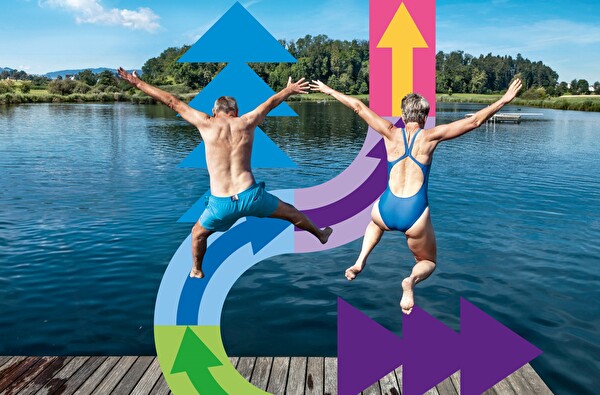 ActionPass Sprung ins Wasser