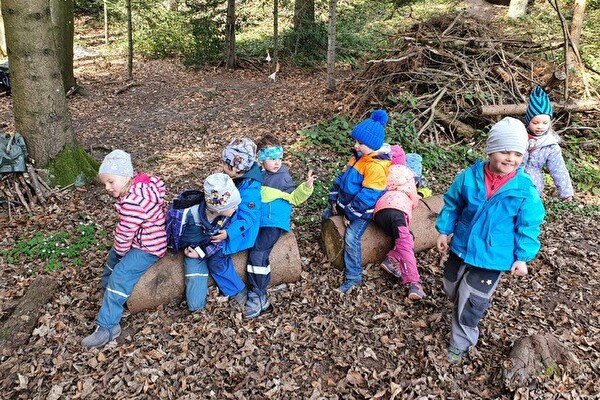 Waldspielgruppenkinder